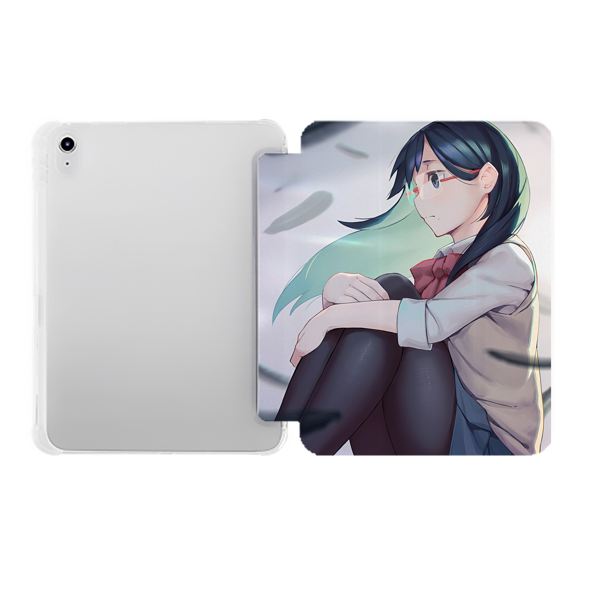 （画像用） ハイキュー!! Haikyu!! IPad ケース ペン収納付き 三つ折りスタンド PUレザー×シリコン 対応機種9.5/10.5/10.9インチ
